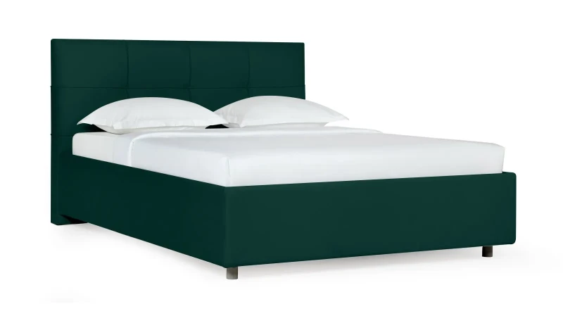 Кровать с подъемным механизмом Plato Elisa, ткань Sky Velvet 42, 140x200 - купить в Озерце