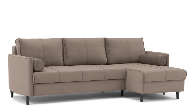 Диван Kvina New угловой, Тк. Sky Velvet 17 142x228 — купить в Озерце