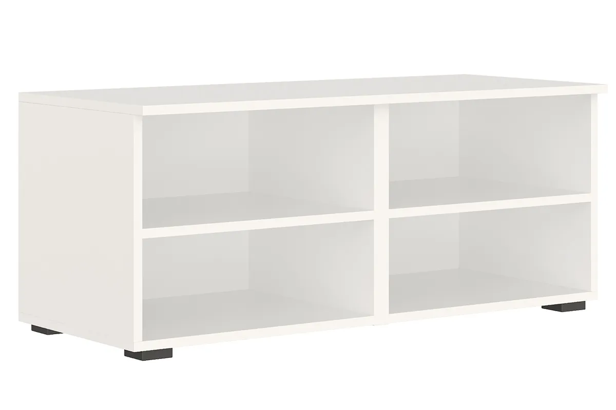 Тумба ТВ Квадро №4 (Белый / Мартини) — Мебель-центр Озерцо