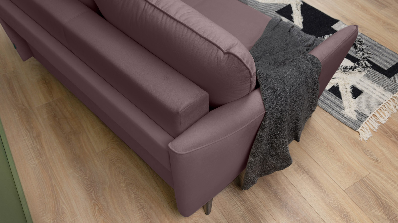 Диван Laguna Mini, ткань Casanova Lilac 144x201 — купить в Озерце