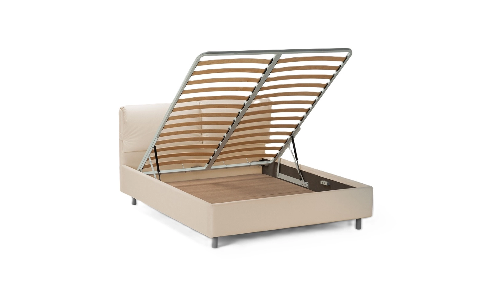 Кровать с подъемным механизмом Milana Nova, ткань Sky Velvet 17, 140x200 - купить в Озерце