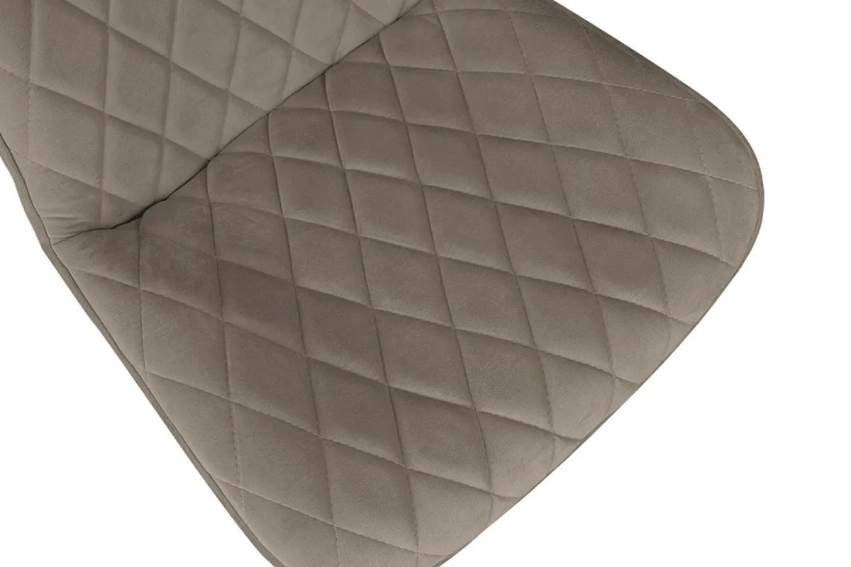 Стул Oscar (Белый Муар / Велюр L003 Бежевый) - купить в Озерце