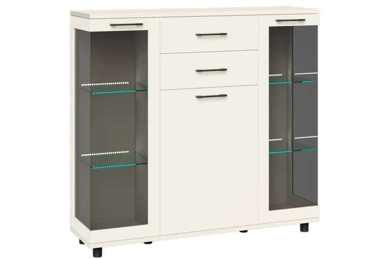 Тумба ТБ-5000-СК-КМ (Серый Кашемир/Кашемир Матовый) — Мебель-центр Озерцо