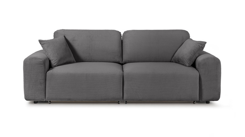 Диван -кровать Raklet ткань Cilium Grafit 107x258 — купить в Озерце