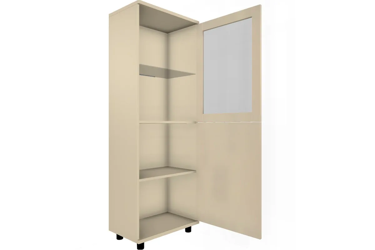 Шкаф ШК-5086-СК-КГ (Серый Кашемир/Кашемир Глянцевый) в мебель-центре Озерцо