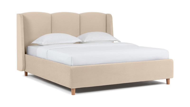 Кровать Milora Nova, Тк. Casanova Milk 120x200 - купить в Озерце