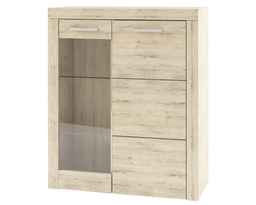 Оскар Шкаф-витрина 1V1D в мебель-центре Озерцо