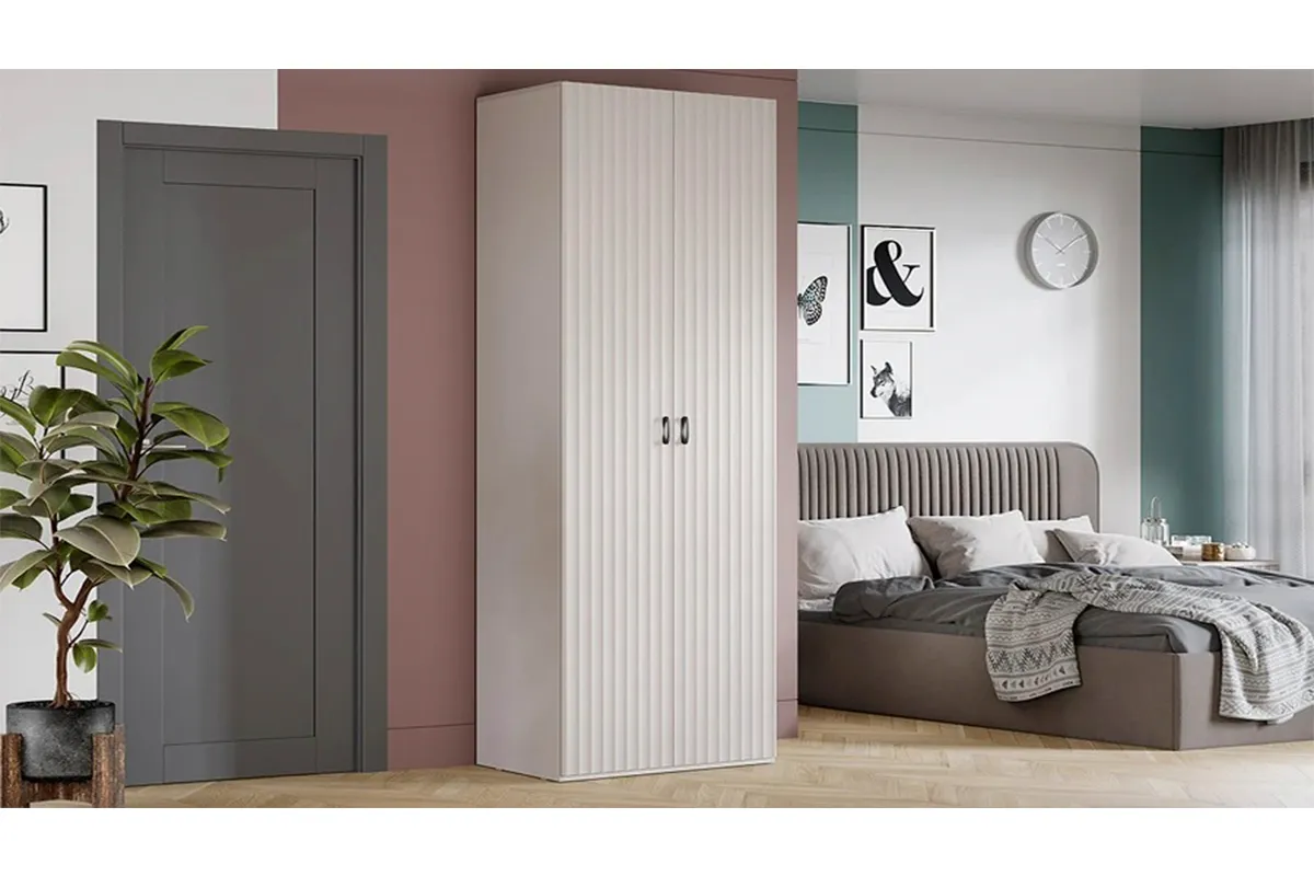 Шкаф для одежды Тиффани (Кашемир/Кашемир матовый) в мебель-центре Озерцо