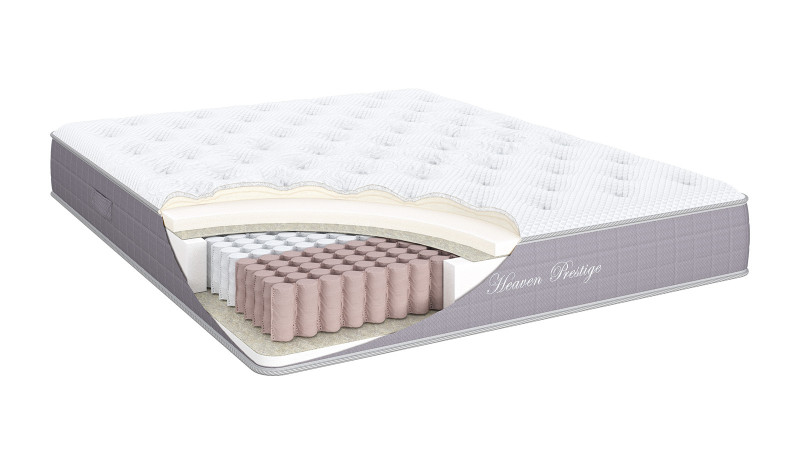 Анатомический матрас Grether & Wells Heaven Prestige серый 200x200 - купить в Озерце