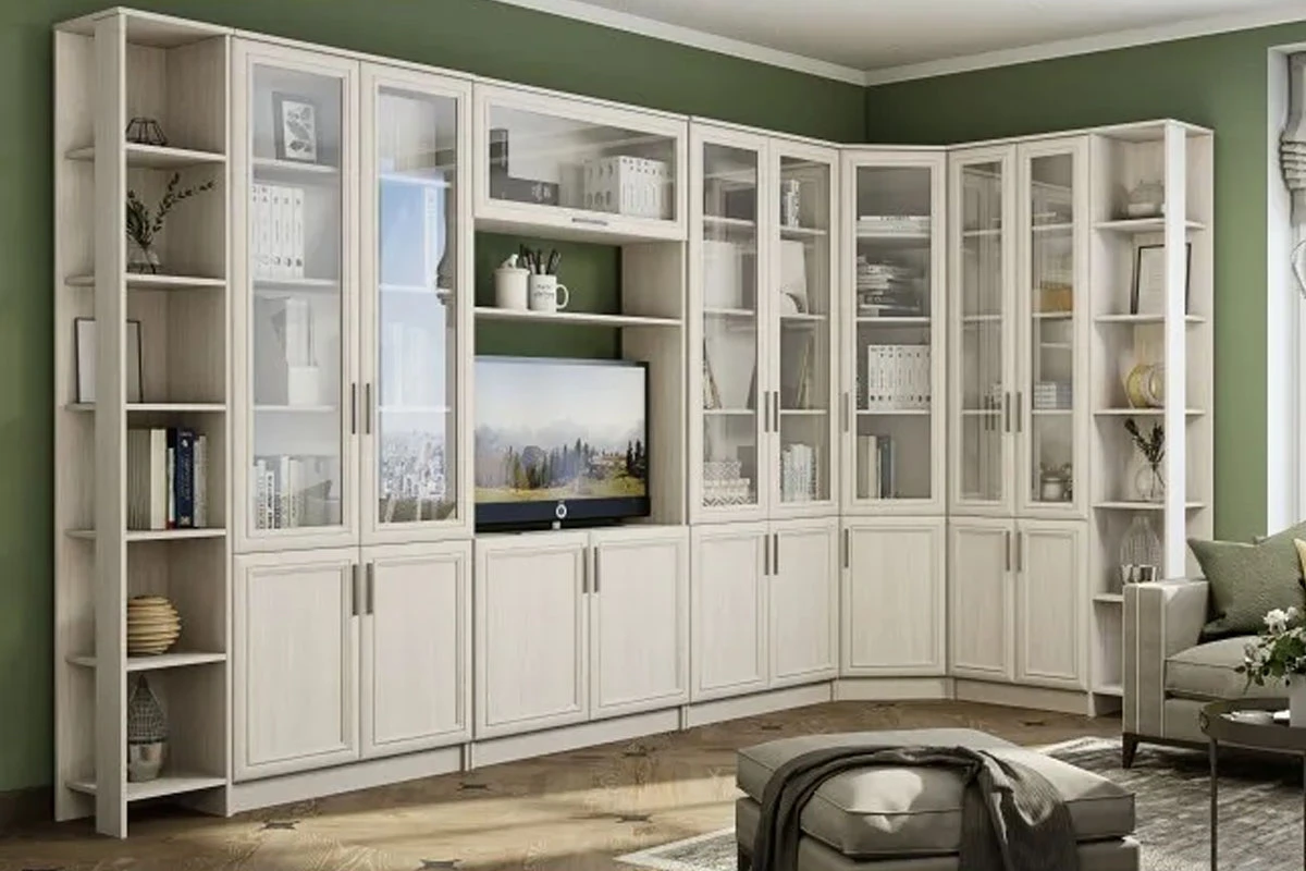 Шкаф книжный Принцесса 800 в мебель-центре Озерцо