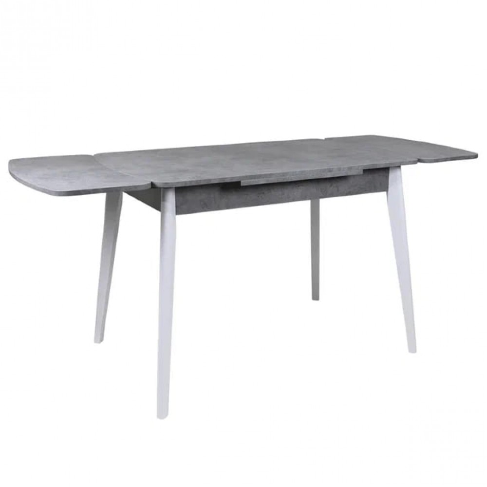 Стол СИЭТЛ 60х90 бетон/белое подстолье ТИП-НД - купить в Озерце