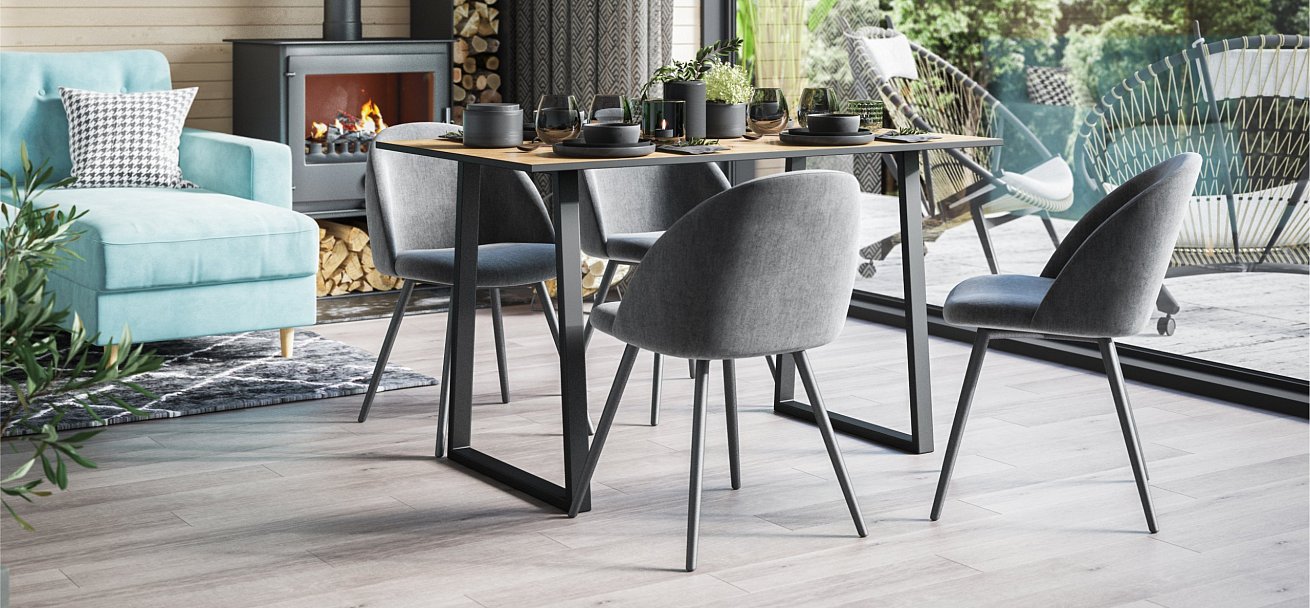 Стол Лофт-125 Крафт табачный - купить в Озерце