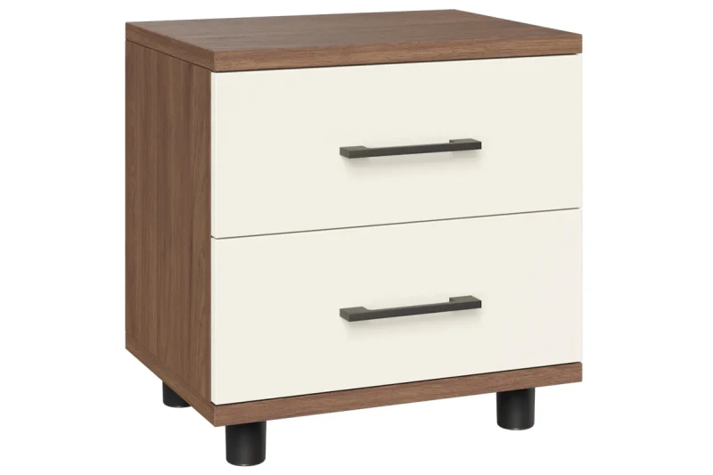 Тумба ТБ-5062-ГТ-КМ (Гикори Джексон Темный/Кашемир Матовый) — Мебель-центр Озерцо