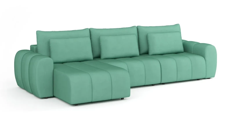 Диван -кровать угловой Mellow ткань Velutto 71 176x364 — купить в Озерце