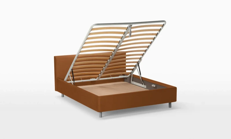 Кровать с подъемным механизмом Vanessa nova, ткань Casanova Desert, 140x200 - купить в Озерце