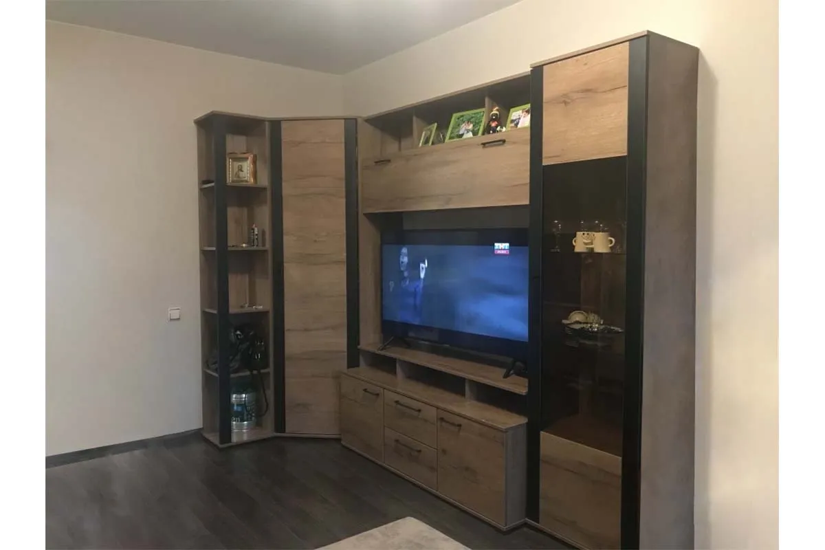 Гостиная Валери (Дуб Табачный/Чёрный) — Мебель-центр Озерцо