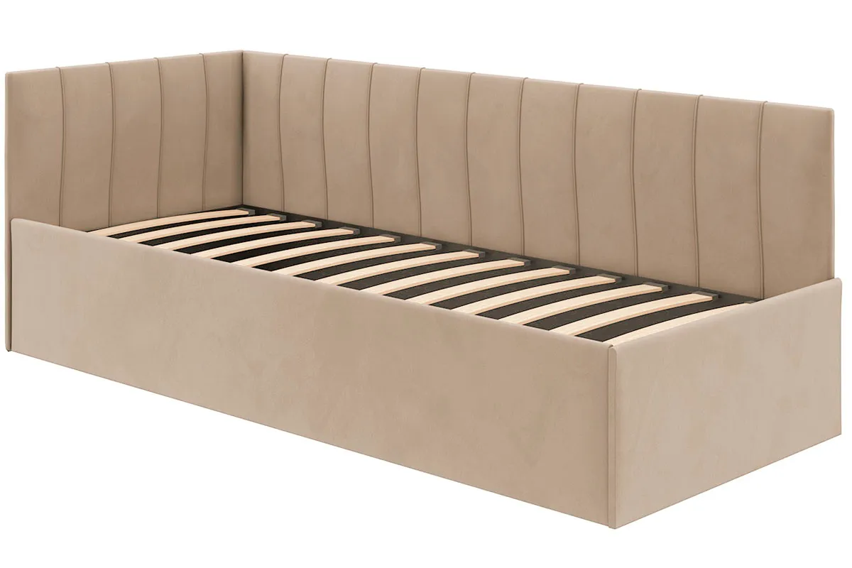 Кровать Мика с ПМ 90х200 универсальная (Newtone CACAO) - купить в Озерце