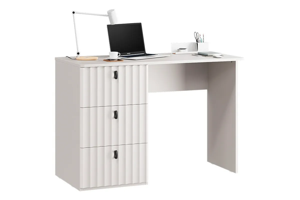 Стол письменный Тиффани Тип 1 (Кашемир / Кашемир матовый) — Мебель-центр Озерцо