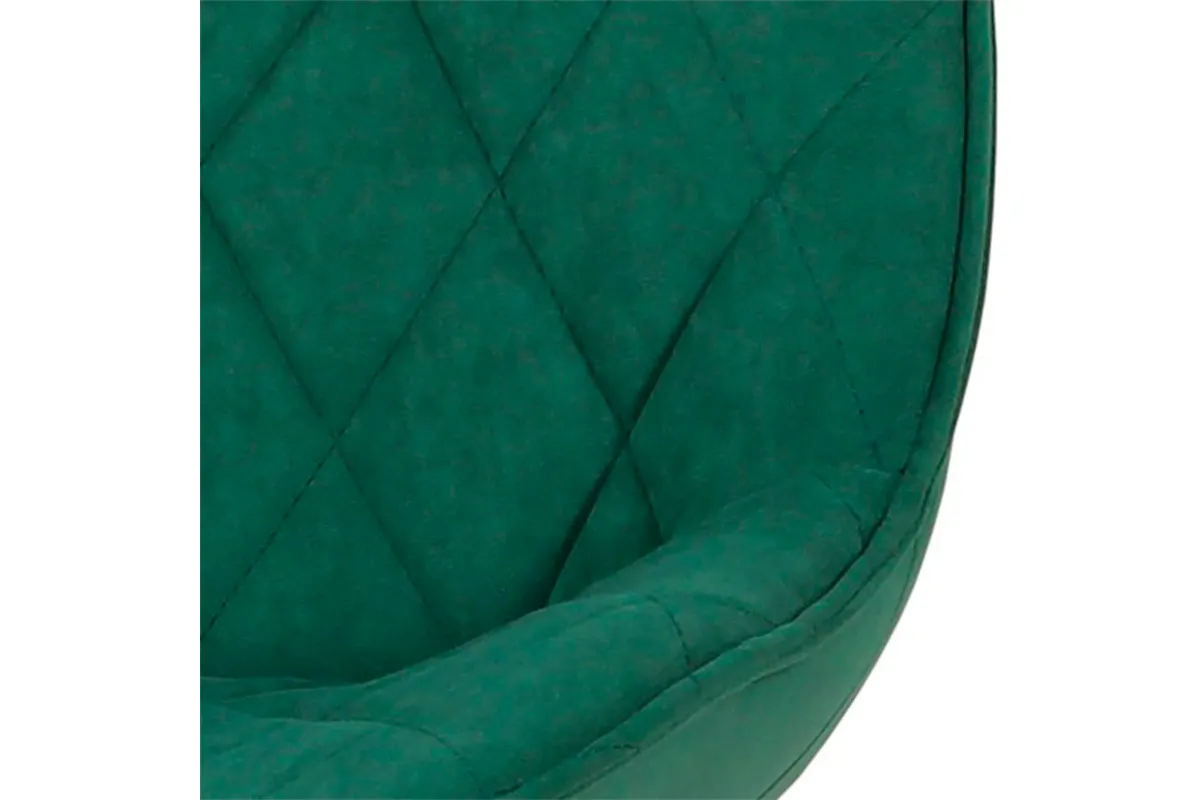 Стул Аура (Муар черный/Велюр Dream Forest/Зелёный) СРП-032 - купить в Озерце