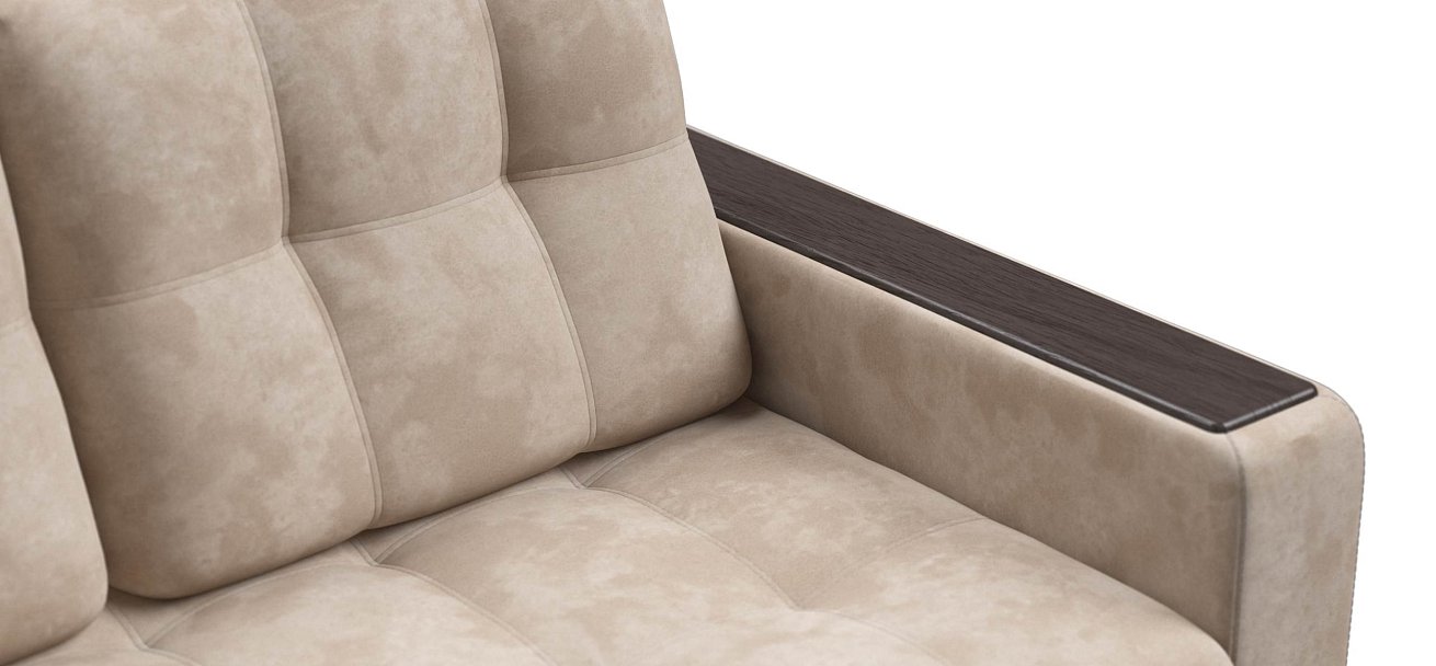 Босс Маркет двухместный диван Велюр Алькантара пепел — купить в Озерце