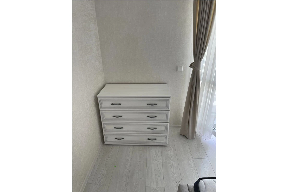 Комод КМ-1001 (Снежный Ясень) — Мебель-центр Озерцо