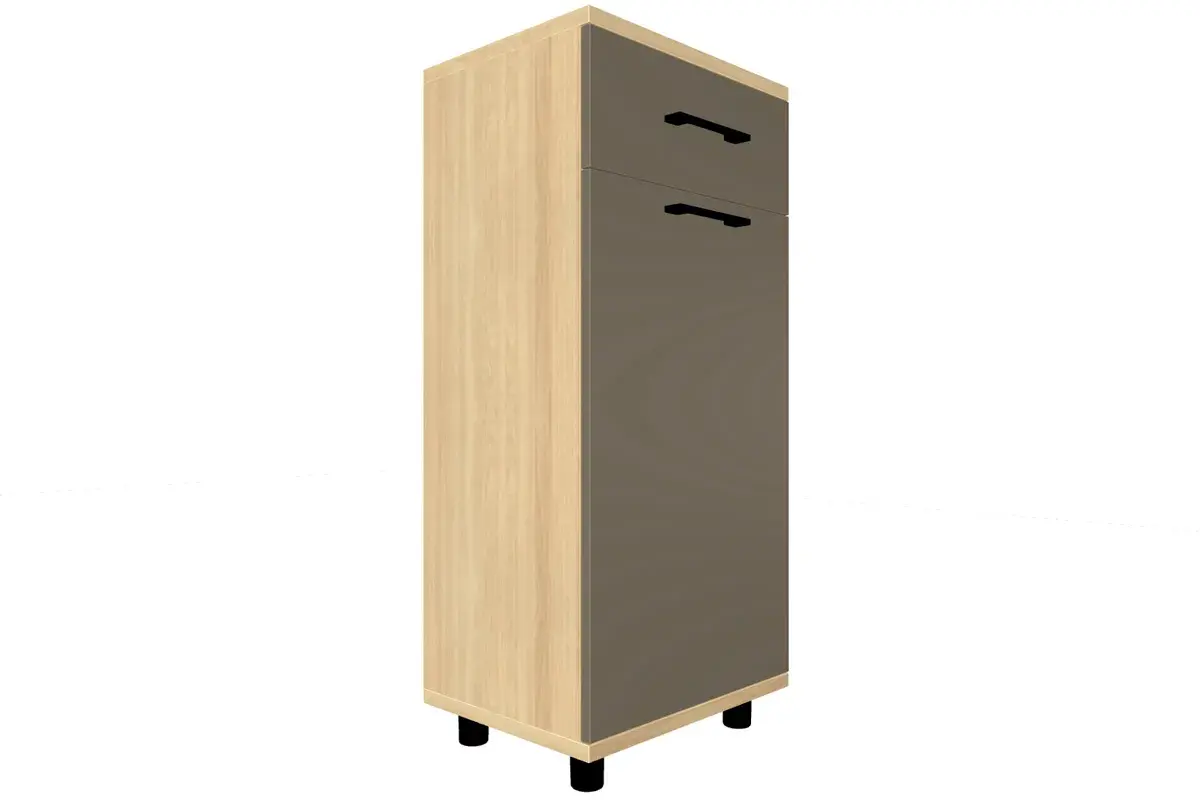 Прихожая Грейс комплект 2 (Ясень Асахи/Латте Матовый) — Мебель-центр Озерцо