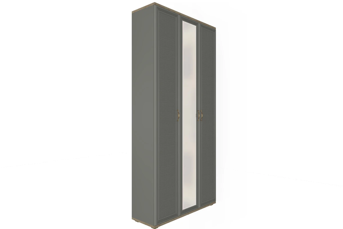 Гостиная Карина-15 (Гикори Джексон Светлый/Серый Оникс) — Мебель-центр Озерцо