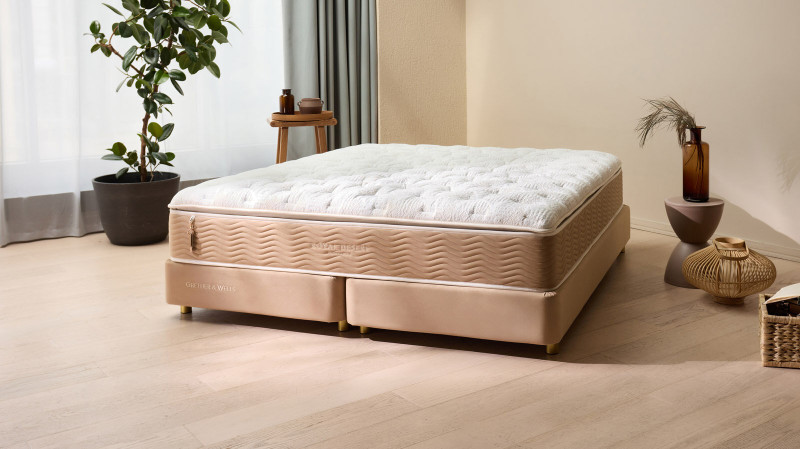 Основание Grether & Wells Royal Desert h-20 ножка GW h=120 (золото) 80x200 - купить в Озерце
