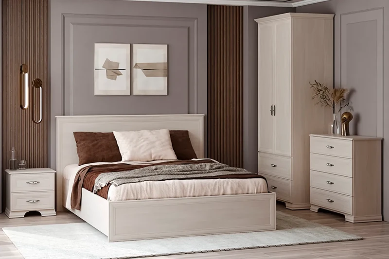 Спальня Венеция №5 (Бодега Светлый) - купить в Озерце