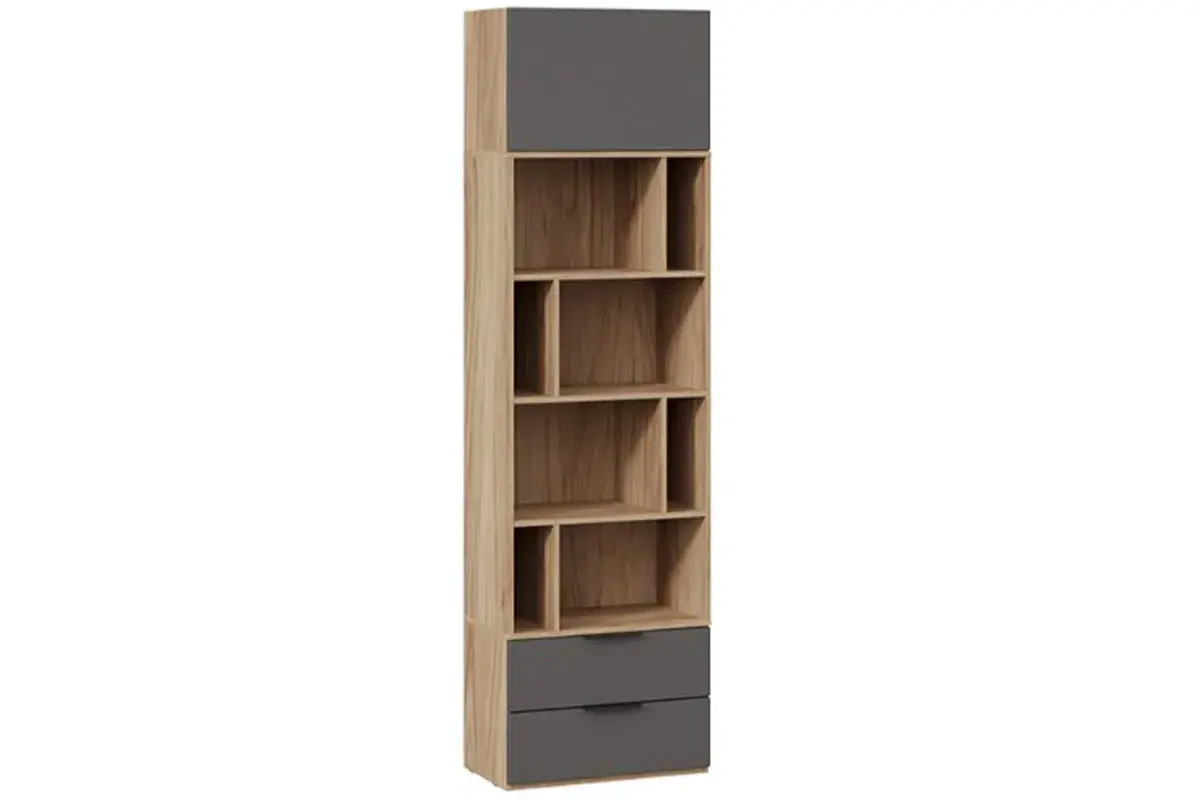 Набор детской мебели Порто №8 ГН-393.108 (Яблоня Беллуно/Графит софт) — Мебель-центр Озерцо