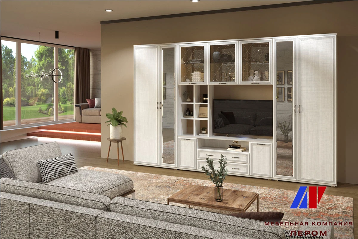 Антресоль АН-1011 (Снежный Ясень) в мебель-центре Озерцо