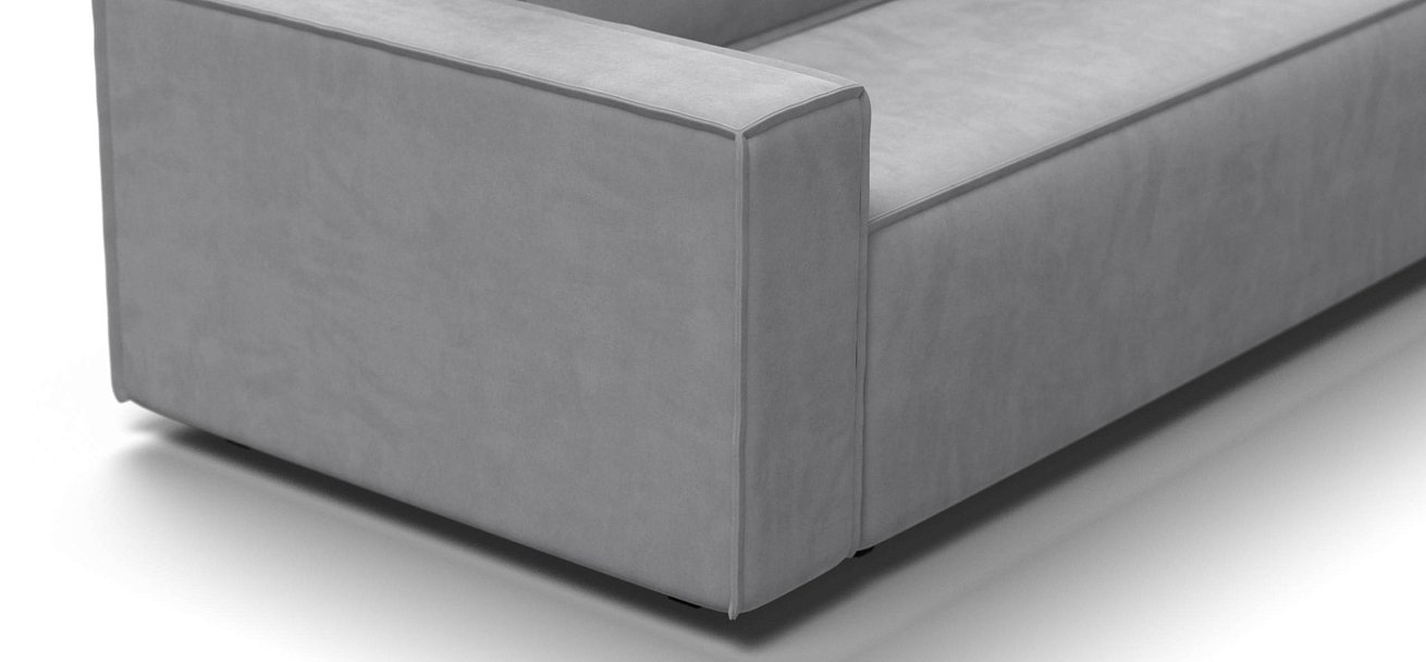 Лофт диван Велюр Монолит сталь — купить в Озерце