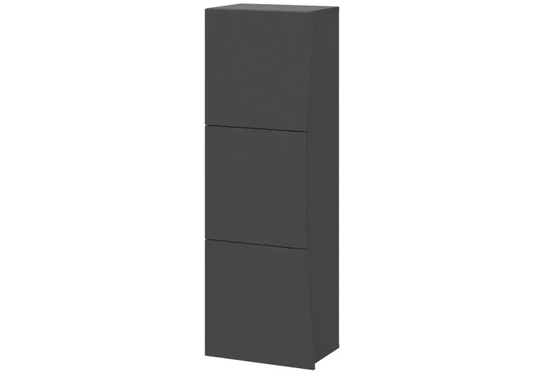 Пенал навесной Оникс-12 (Графит) в мебель-центре Озерцо