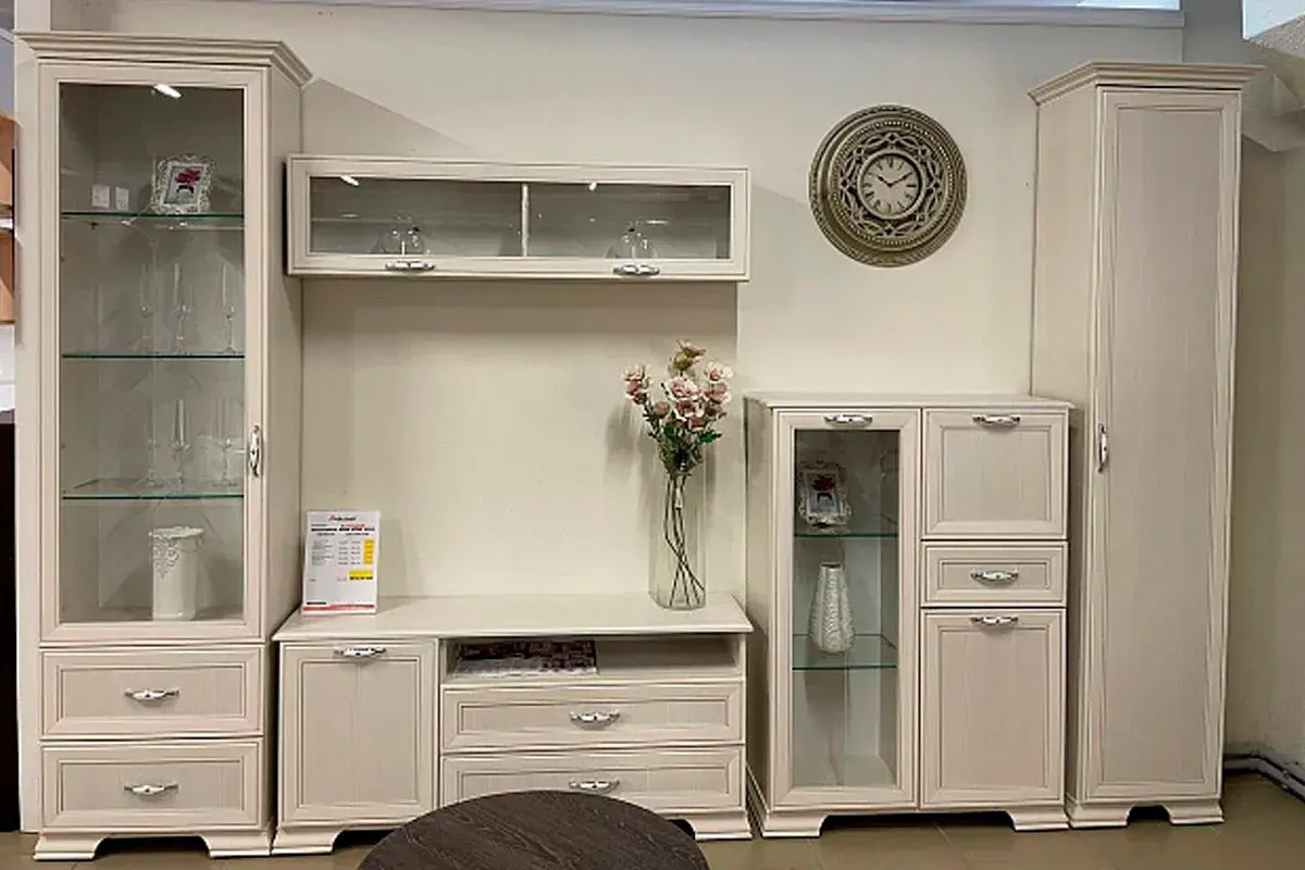 Венеция 9 Шкаф для посуды в мебель-центре Озерцо