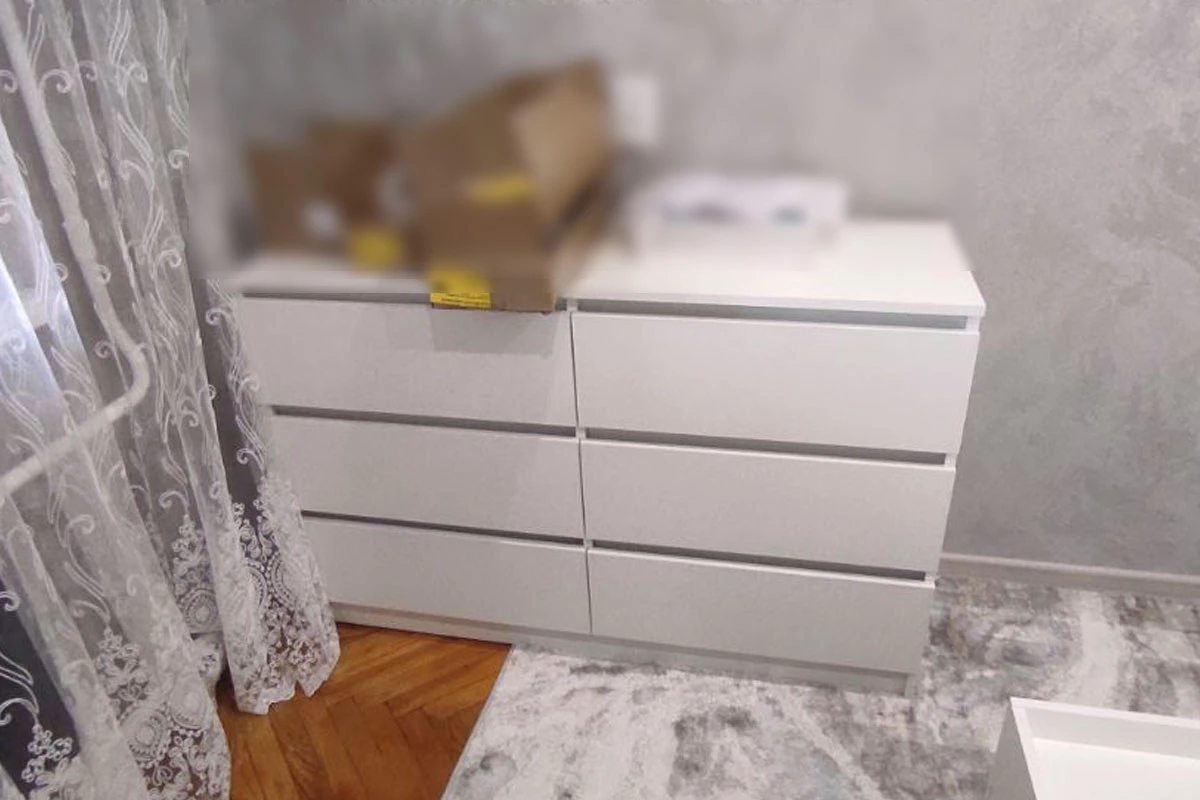 Комод Ницца-7 (Белый) — Мебель-центр Озерцо