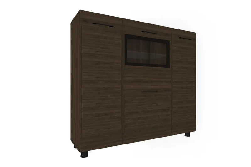 Тумба ТБ-2601 (Гикори Джексон темный) — Мебель-центр Озерцо