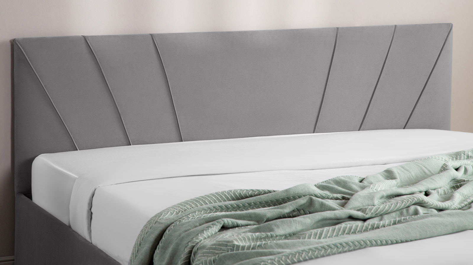 Кровать Alfa, Sky Velvet 08 90x200 - купить в Озерце