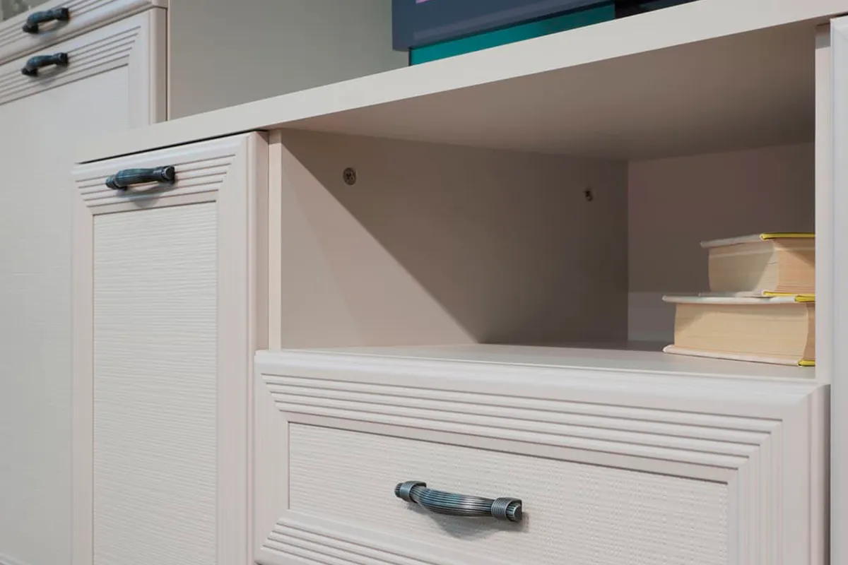 Тумба ТБ-1022 (Снежный Ясень) — Мебель-центр Озерцо