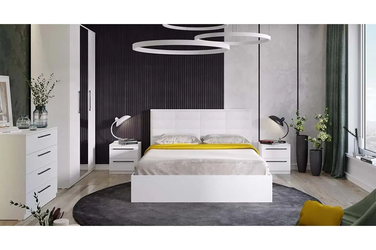 Комод Агата (Белый) — Мебель-центр Озерцо