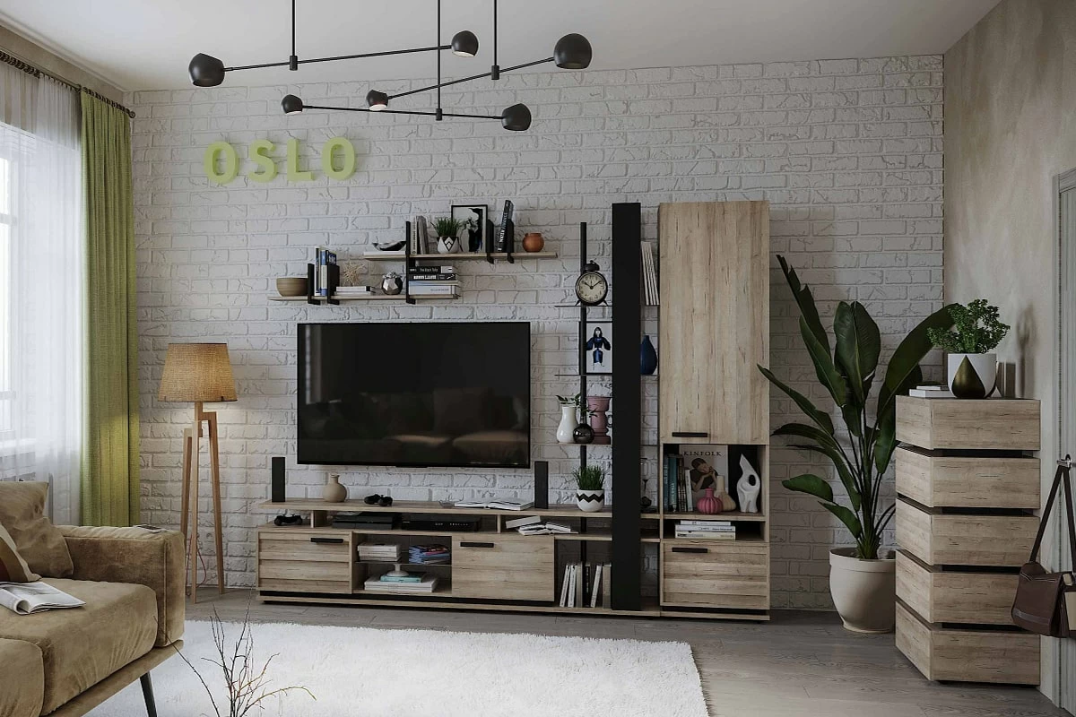 Стеллаж 25 Oslo в мебель-центре Озерцо