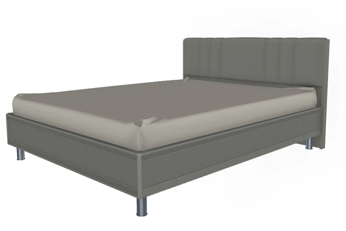 Готовый комплект для спальни СК-1008-ГС-СО-В (Гикори Джексон Светлый/Серый Оникс/Велюр) - купить в Озерце