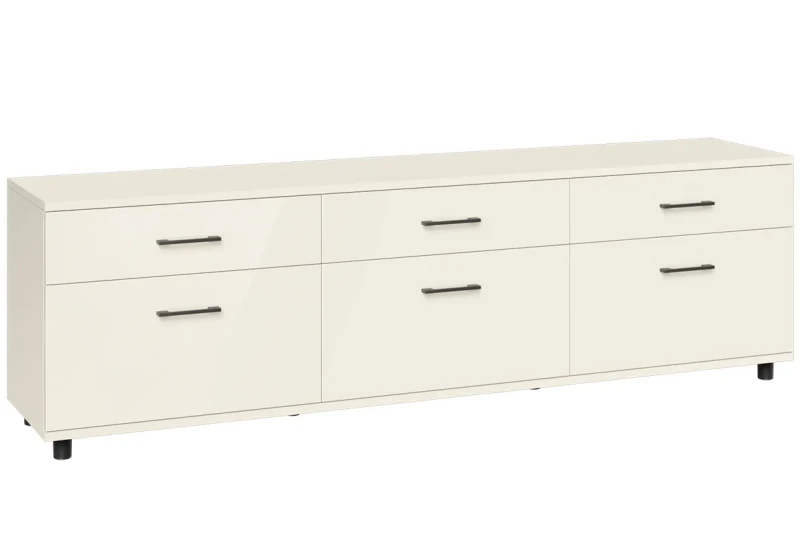 Тумба ТВ ТБ-5027-СК-КГ (Серый Кашемир / Кашемир Глянцевый) — Мебель-центр Озерцо