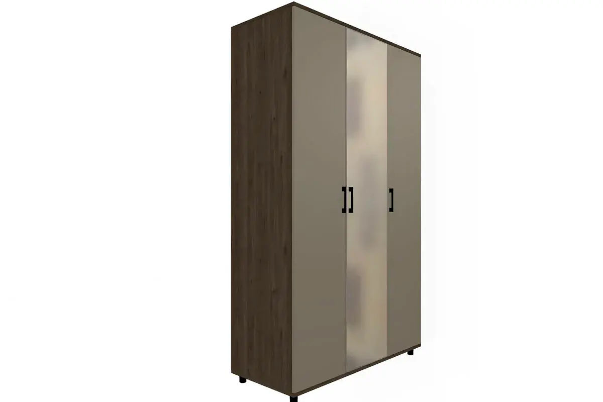 Спальня Грейс комплект 2 (Гикори Джексон Темный/Латте Матовый) - купить в Озерце