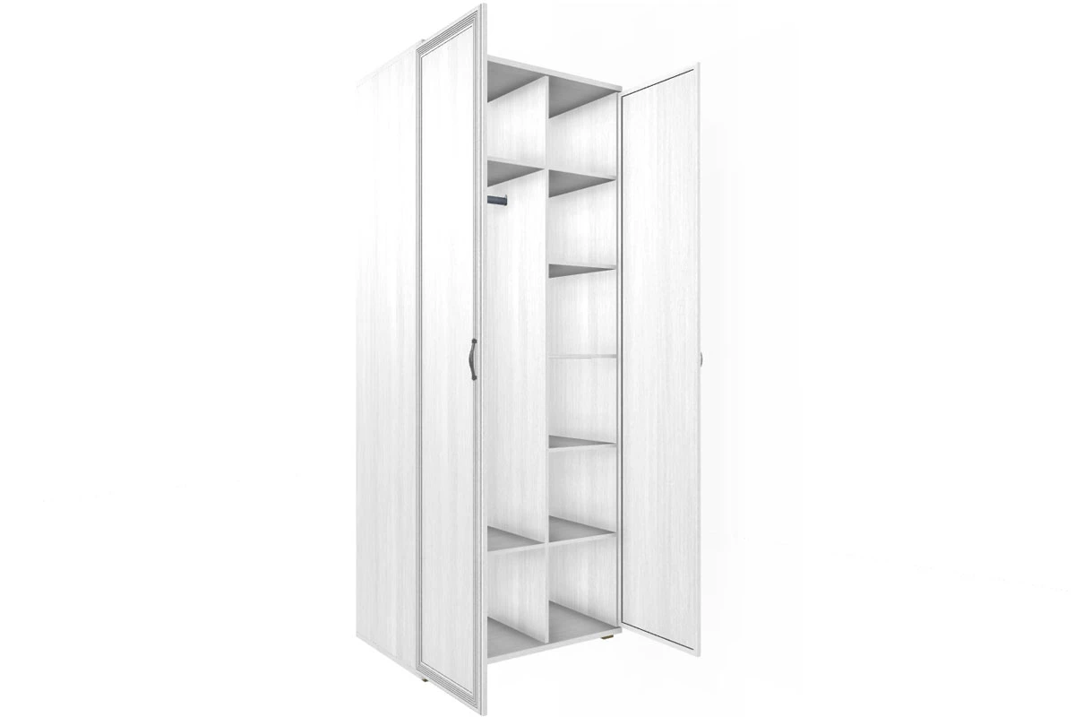 Шкаф ШК-1008 (Снежный Ясень) в мебель-центре Озерцо