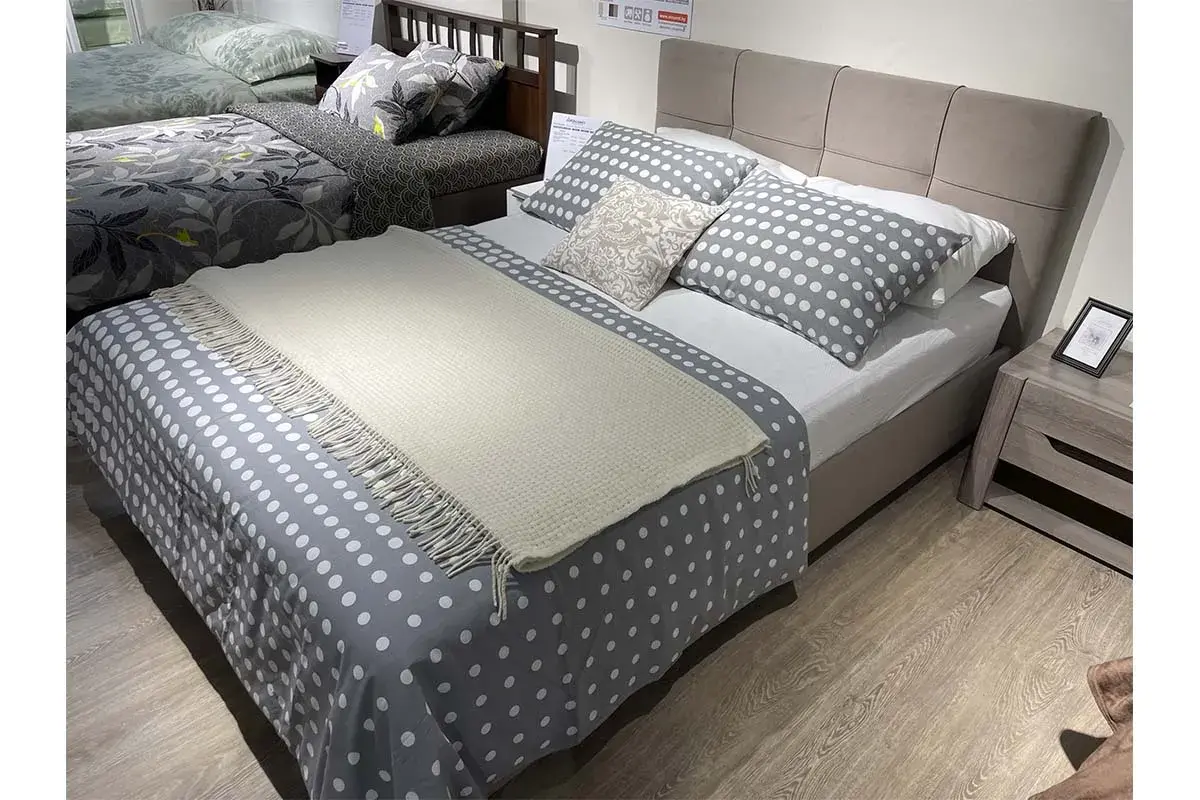 Кровать Каприз на латах 140х200 (Newtone CACAO (капучино)) - купить в Озерце