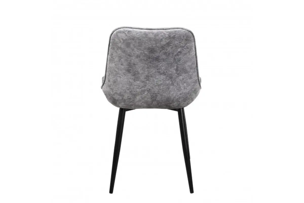 Стул Аура (Муар черный/Лофт сильвер светло-серый) СРП-032 - купить в Озерце