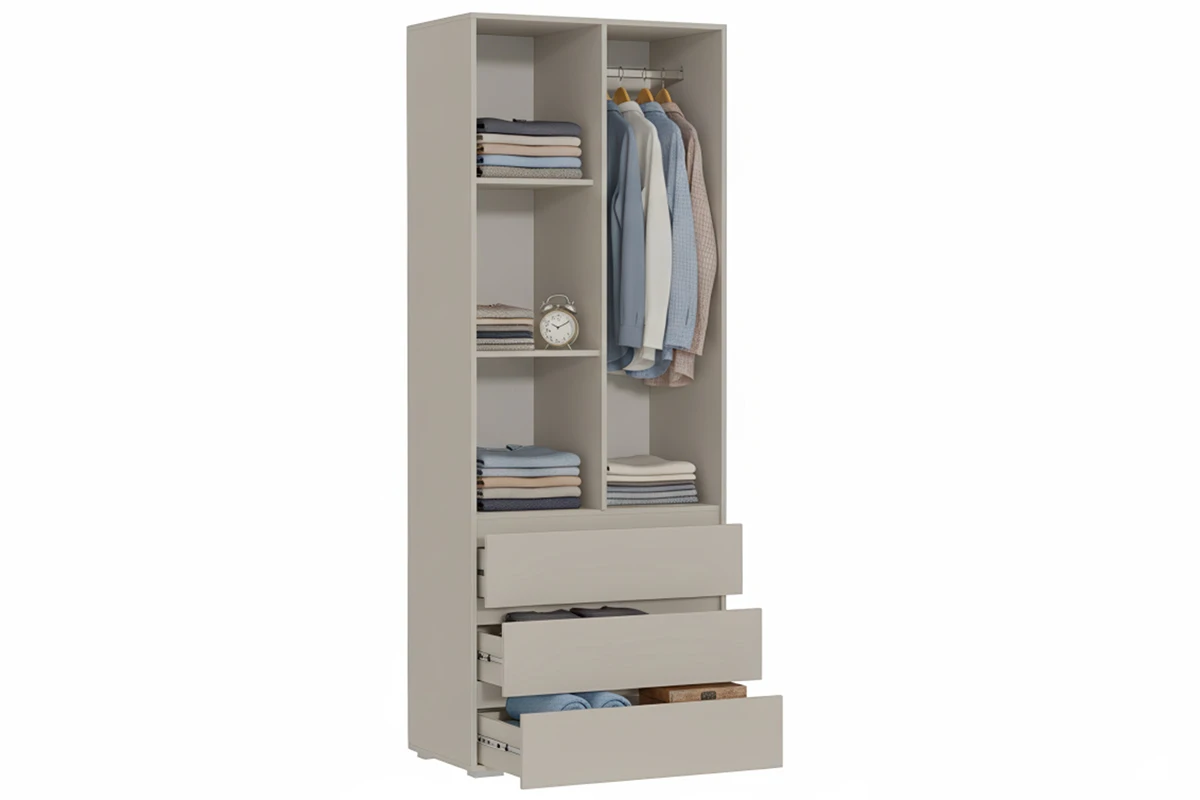 Шкаф 2-створчатый Веста (Бежевый) в мебель-центре Озерцо