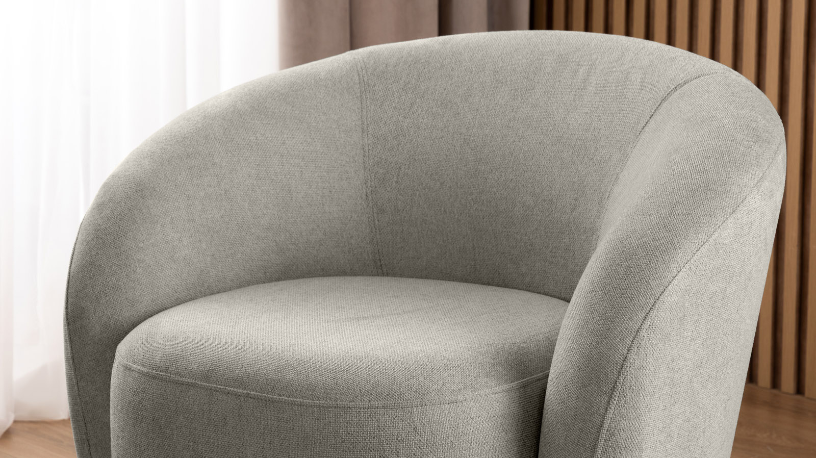 Кресло поворотное Nuage, ткань Forte 16 86x90 — купить в Озерце