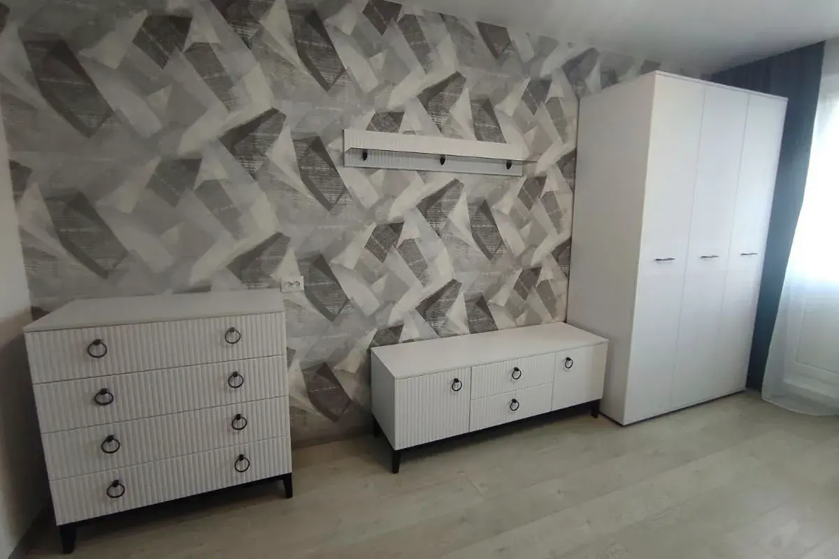 Шкаф Шарлиз 2-х дв. для платья и белья (Белое сияние/Белый снег) в мебель-центре Озерцо