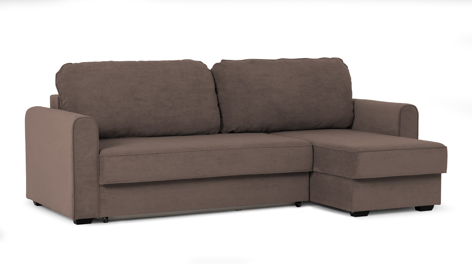 Диван -кровать угловой Magni ткань Royal I Shiitake 144x233 — купить в Озерце